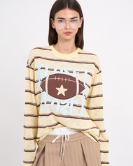 Kloset Design The Player Long-Sleeved Top (LS2-25-T007)  เสื้อแขนยาวดีไซน์เท่สไตล์สปอร์ต