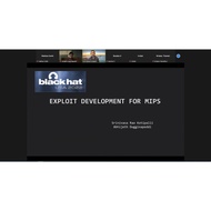 Blackhat - Exploit Development For MIPS