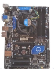 เมนบอร์ด พร้อม CPU i3-4130  พร้อม Mainboard Biostar Hi-Fi B85W /LGA 1150 DDR3 Intel B85 (LGA1150) DDR3 สินค้าสภาพสวยๆ ตามรูปปก มีฝาหลัง พร้อมใช้งาน