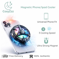 Magnetic Phone Cooler RGB Fan Low Noise for Gaming TikTok iPhone Samsung iPad