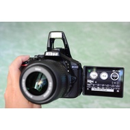 Nikon D5300 camera + 18-55mm VR lens - 24.2 Megapixel - FullHD 60fps recording - Wifi - 95% new