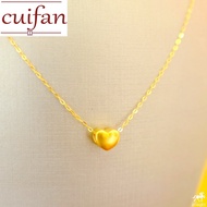 สร้อยคอเงินชุบทอง จี้หัวใจ(Heart)ทองคำ 99.99% น้ำหนัก 0.1 กรัม ซื้อยกเซตคุ้มกว่าเยอะ แบบราคาเหมาๆเ