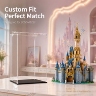 Acrylic Display Case for Lego 43222 Disney Castle Clear Collector Case Model Showcase Dustproof