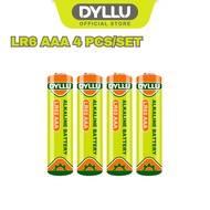 DYLLU Alkaline Battery LR03 AAA (4 Pcs/1.5V/1300mAh) DTJX2K07