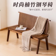 Sofa Rectangular Medieval Backrest Chair Chair Piano Folding Chair Courtyard Outdoor Bench Long Tabl