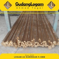 Brass Axle Size Dia 9.5mm x 100cm