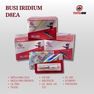 IRIDIUM D8EA YAMAMOTO SPARK PLUG - IRIDIUM D8EA GL PRO SPARK PLUG GL MAX/ MEGAPRO/ TIGER SERIES/ SCO