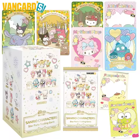 Original VANCARD'S Sanrio Collection Card Cute Hello Kitty Daniel Star Creative Birthday Party Serie