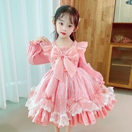 New Year 2023 Autumn Dress Fashion Girl 2026 Fashion Girl cod Lolita Skirt 2026 New Style Children F