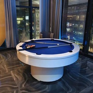 Round Pool table1.4M 1.6M 1.8M Meja Snooker Hotel Upscale Snooker table Pub Club Circular Billiard Table