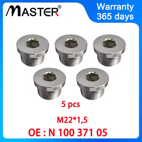 M22*1.5 Bolt Screw Transmission Wave Box Screw Plug N10037105 for Audi A1 A3 A4 A5 S4 S5 N 100 371 0