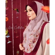 TUDUNG SARUNG CHIFFON D' ADRA DE BUNGA  || HIJABS BY HANAMI || INSTANT HIJAB IELIA SEROJA ||  TUDUNG