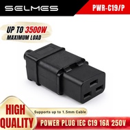 AC 250V 16A IEC C19 Power Plug Connectod Electrical Power Cable Cord Connector SELMES