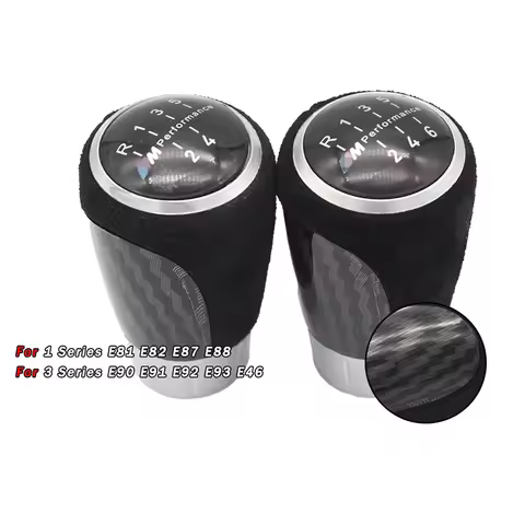 5 6 Speed Car Gear Shift Knob for Bmw Performance E46 E90 E91 E92 E93 E46 E39 E60 E36 E34 E81 E82 E8