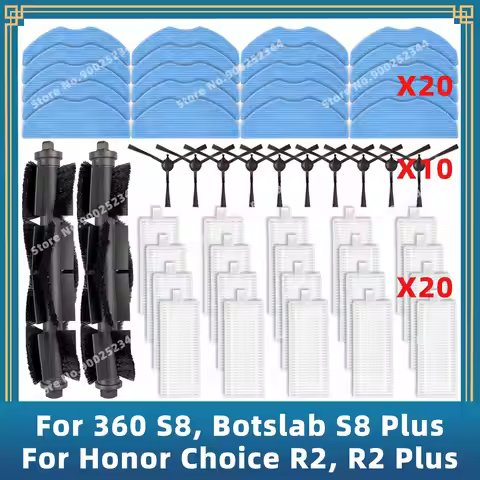Compatible For 360 S8, Botslab S8 Plus, Honor Choice R2, R2s lite, R2 Plus Spare Parts Accessories F