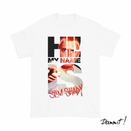 Eminem My Name Is Photo Band T-Shirt | Eminem Music T-Shirt - White