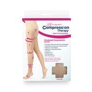 City Lady Compression Therapy Pantyhose (Open Toe) - Skintone