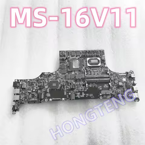 MS-16V11 FOR MSI GS66 Stealth 10SF Series LAPTOP MOTHERBOARD WITH i7-10750H 2.6GHz SRH8Q AND RTX2060