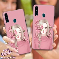 Case Samsung Galaxy A20S | Casing Hp Untuk Samsung A20S Terbaru [Azzacase.id] - Fashion Case Girl Cu