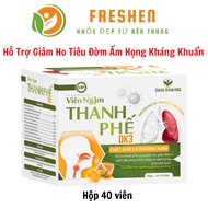 Box of DK3 Lung Lozenges to Support Cough Relief and Phlegm Relief, 40 tablets