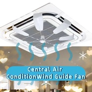 Aircond Guide Fan Cassette Aircon Central Fan 360° Aircond Wind Deflector Central Air Cond Guide Fan