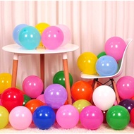 (SIZE 25CM) Set of 100 10 inch rubber balloons to decorate birthday parties, yearbook ceremonies...(