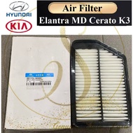 HYUNDAI KIA AIR FILTER AIR CLEANER FILTER CERATO K3 ELANTRA MD 28113-3X000 AIR FILTER AIR CLEANER FI