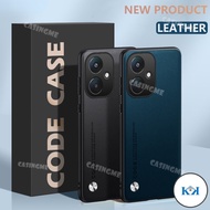 KK Redmi 13C 5G 2024 Luxury Plain Skin Leather Phone Covers For Redmi 13C Redmi13C 13 C C13 4G 5G 20