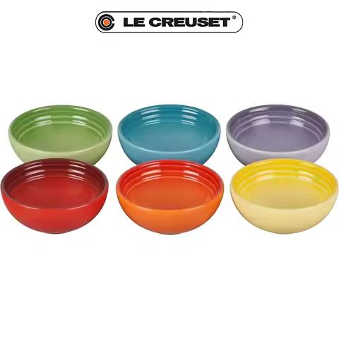 Le Creuset Set Of 6 Vancouver Pinch Bowls 2 Oz Multi