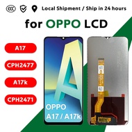 LCD For OPPO A17 A17k LCD Display Touch Screen Digitizer Assembly Replacement CPH2477 CPH2471