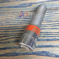 1/2 long tube tip" 6 sides premium 11mm Asaki AK-6550