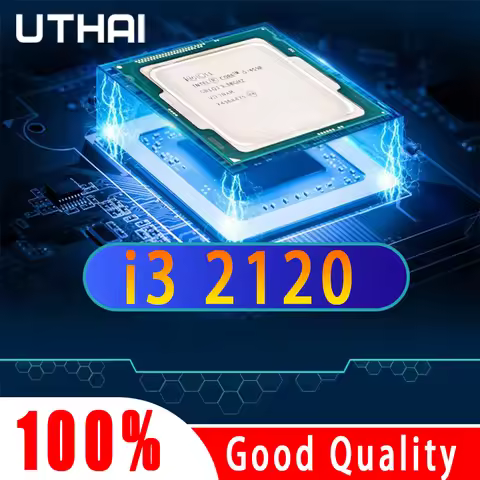 Used Disassembly For Intel Core i3 2120 CPU Dual-core 3.3GHz 3MB Cache LGA1155 I3 2120 Processor