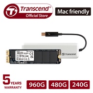 Transcend JDM825 JetDrive PCIe 3x2 SSD Upgrade Kit Thunderbolt 3D NAND for Mac (240GB/480GB/960GB)