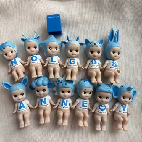 Sonny Angel 11th 12th Anniversary Series No Box No Bag Sitting Popular Angel Animals Fruits Ocean