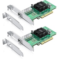 10Gtek 10Gb PCI-E NIC Network Card, Single SFP+ Port, with Intel 82599EN Controller, Ethernet LAN Ad