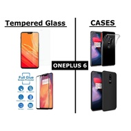 OnePlus 6 Tempered Glass Screen Protector / Case Cover Casing