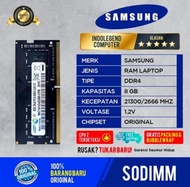 RAM SAMSUNG SODIM DDR4 8GB PC2666