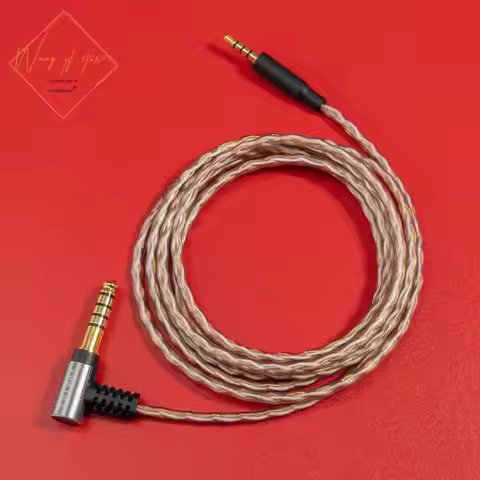2.5Mm 4.4Mm Occ Balanced Audio Cable For Denon Ah-D1200 Ah-Gc25 Ah-Gc30 Shure Aonic 50 Headphones 3.