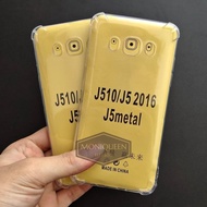 Casing Samsung J5 2016/J510/J5 Metal Anti crack SoftCase Silicone Case Soft Case Casing HP Lenovo A6600 Silicone Handphone