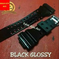 STRAP CASIO G-SHOCK GA-100 GA-120 GA-110 GA-300 BLACK GLOSSY WATCH STRAP G-SHOCK GA-100 GA-110 GLOSS