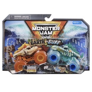 Monster Jam Special Edition 1:64 Earth Vs Surf: Sea Horse Vs Horse Power Diecast