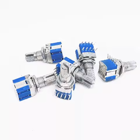 5pcs RS1010 Band Switch Rotary Switch 1 Pole 2 Position 1 Pole 3 Position 1 Pole 4 Position 1 Pole 5