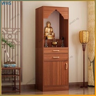 Household Buddhist altar standing cabinet offering altar shrine Buddha statue offering table