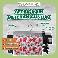 PRINT CLOTH BY THE METER FLAG BANNER CLOTH PENDANT PARTY FLAG 1 SIDE 2 SIDES