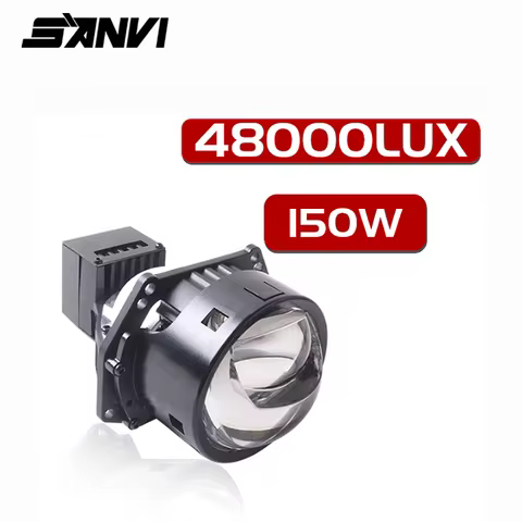 2025 SANVI NEW S21 Bi Led Hyperboloid Lenses for Hella 3R G5 Car Headlights H1 H4 H7 9005 9006 9012 