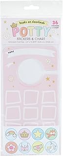 C.R. Gibson BTDK-24937 Super Princess Stickers and Hanging Door Knob Reward Chart Potty Training Too