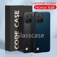 Honor X6C Casing For Honor X6 X6A X6B X6C X8 X8A X8B HonorX6C X6 C Plain Skin Leather Phone Case Tex