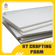 KT Crafting Foam Board (5mm) | White Foam Board For Diorama Projects DIY Arts Crafts