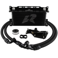 10-Row Aluminum Oil Cooler Kit for BMW B38/B46/B48 F20/F22/F30/G30/X3 318i/320i/520i/530i | High-Per