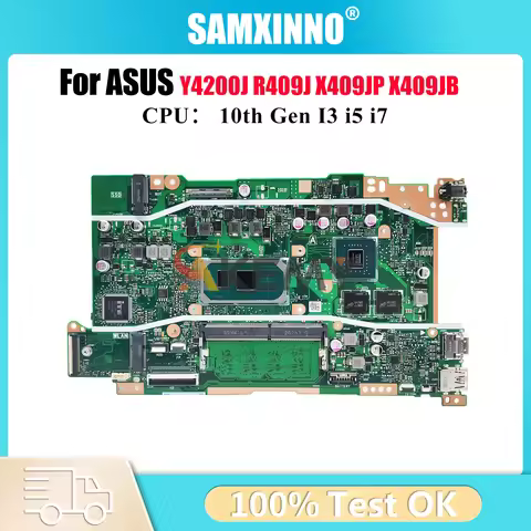 X409JP Laptop Motherboard For ASUS F509J A509J A409J X409J R409J X409JB F409J X409JP P1510CJA Y4200J